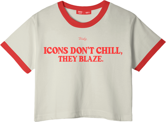 Icons Baby Tee - White