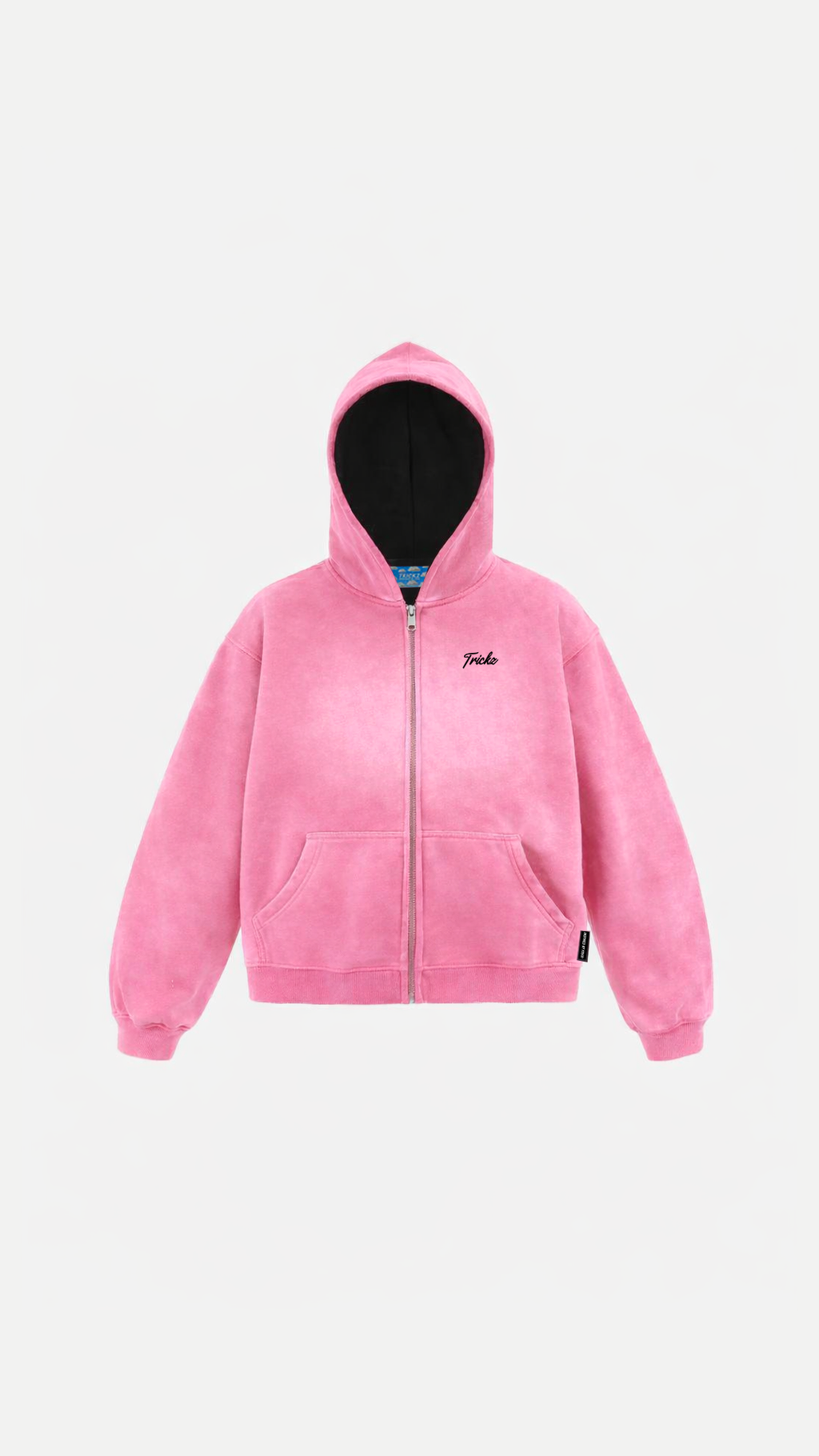 Trickz Blush Zip Hoodie